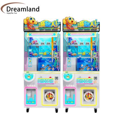 China Dreamland new playing fishing machine children real catching fish vending machine for game zones for sale