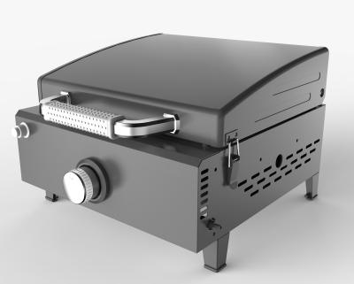 China Piezoelectric Ignition BBQ Maker Gray Table Portable Mini Grill Machine Top For Outdoor Family for sale