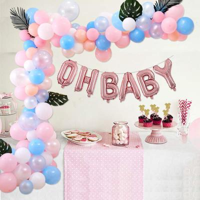 China Unicorn Birthday Party Supplies Baby Shower Wedding Decorations Toy Balloon Arch Garland Gift Kit for sale