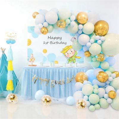 China Toy Amazon new style birthday balloon chain rose balloon chain advertising sets balloon decoration birthday decoration background wall for sale