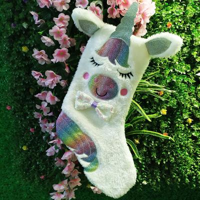 China High Quality Christmas Socks Santa Christmas Stocking Hanging Decoration Christmas Home Decoration for sale