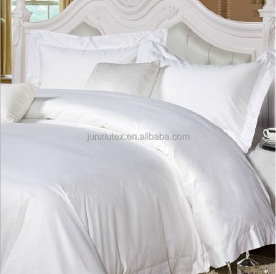 China Wholesale Organic Plain Nantong Cotton Bedding Set , 100% Cotton Sateen King Size Hotel Bedding Set for sale