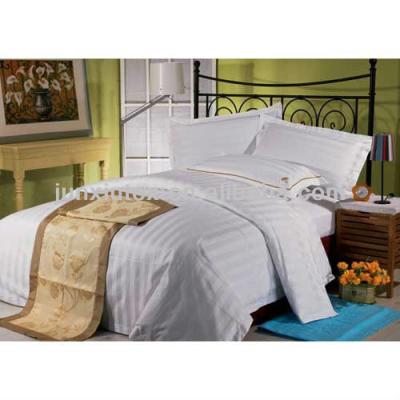 China Simply 100% Cotton 400TC Hilton Hotel Bedding, comforter, bedspread, comforter cover set for sale