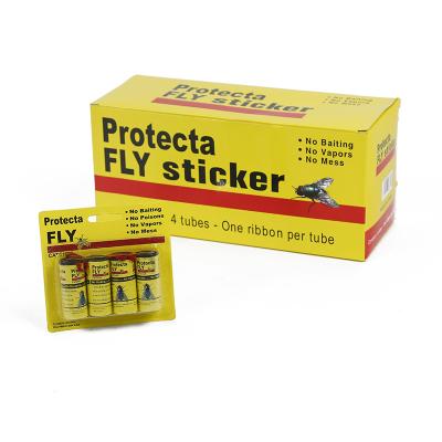 China Factory Price Disposable Multi Fly Catcher Strong Sticky Fly Catcher Disposable Glue Tape for sale