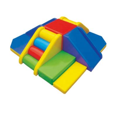 China Play Square Tower Shape Rise And Climb Structure Soft Sponge Game for sale