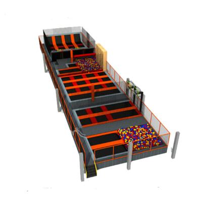 China High Technology Exercise Trampoline Safe Rectangle Cheap Indoor Trampoline Park for sale