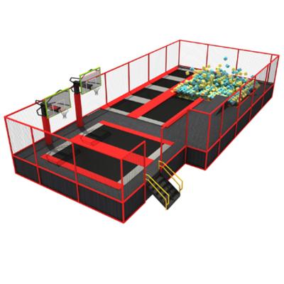 China With net custom child trampoline indoor trampoline bed protector playpen for sale for sale