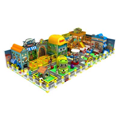 China Kids Indoor Play Pretend Role Play Used Traffic City Commercial Soft Indoor Kids Playground For Sale for sale