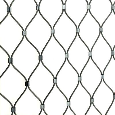 China Anticorrosive Mesh for Climbing Plants, Anping Manufacture Stainless Steel Tension Rope Mesh for Plants Climbing for sale