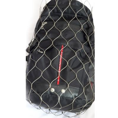 China High Durability Stainless Steel Wire Rope Mesh For Backpack And Bag Protector for sale