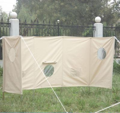 China Extended type cotton canvas wall cotton tarpaulin tent square cotton windbreaking windbreaking wall for sale