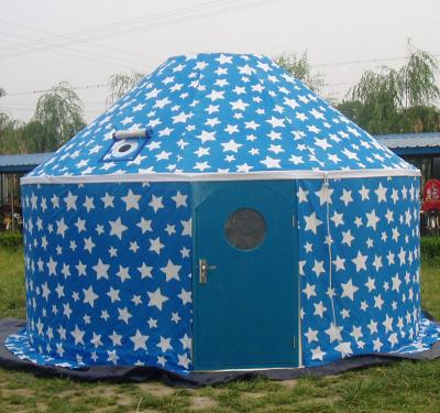 China Spacious Mongolian Yurt Tent Hotel Tent Outdoor Camping Safari Tent for sale