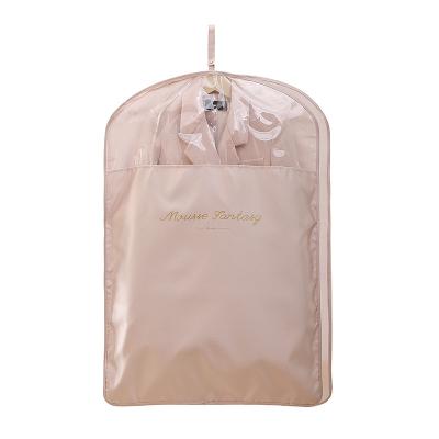 China Custom Home Storage Suit Clothes Cover Bag Dust Proof Suit Packing Folded Garment Bag for sale