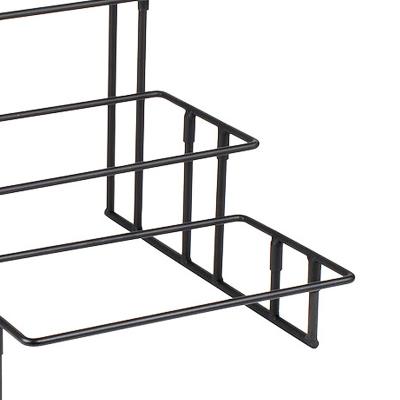 China Store Retail/Wholesale 3 Tier Supermarket/Factory Rack Metal Florist Outdoor Display Rack for sale