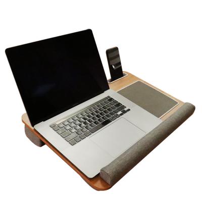 China (Other) New Design Lap Adjustable Bed Sofa Adjustable Desk Tray With Cushion Laptop Study Stand for sale