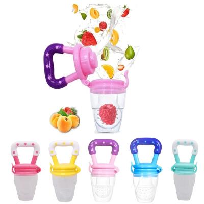 China 2022 Whole Sale Bpa Free Fruit Driver Food Grade Silicone Straining Baby Pacifier for sale