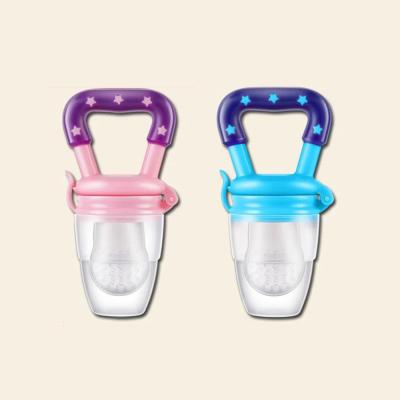 China 2022 Hotsale Bpa Free Fruit Feeder Food Grade Silicone Straining Baby Pacifier for sale