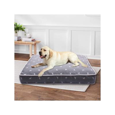 China Breathable Washable Removable Cover Pet House Bed Calming Dog Beds for sale