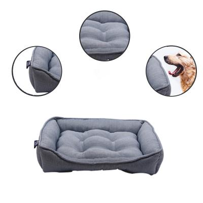 China 2020 Best Selling Portable Orthopedic Memory Foam Pet Pillow Sofa Dog Bed Breathable Orthopedic Bed For Pets for sale