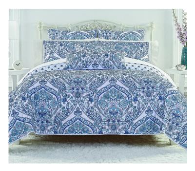 China Anti-bacteria Bedding Bedspread Designer Quilt Set Bedspread Bed Cover With Sham for sale