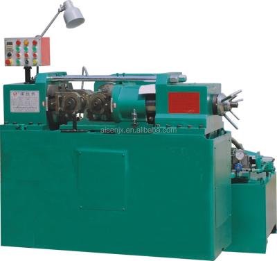 China Process Threads Hydraulic Two Roller U Bolt Thread Rolling Machine for sale