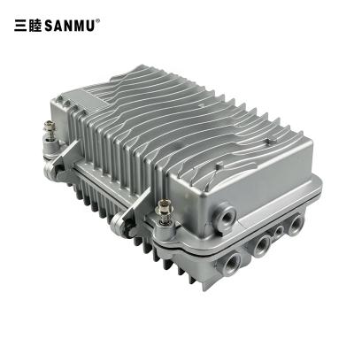 China Outdoor Junction CATV Polyester Enclosure Aluminum Waterproof Electronic Equipment Amplifier Outdoor Box A-013: 255*145*92MM for sale