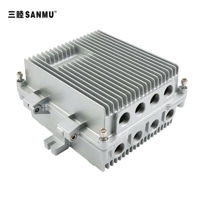 China Outdoor Aluminum Waterproof Amplifier Box Die-casting Antenna Outdoor Electronic Equipment TV Enclosure A-015A: 174.8*152.3*75.5MM for sale