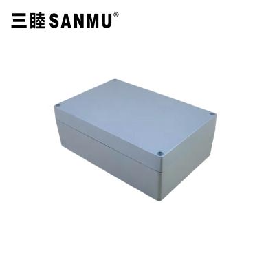 China SM-FA6-1 Outdoor Electronic Material: 222*145*80MM Die Cast Aluminum Weatherproof Outdoor Enclosure Junction Box for sale