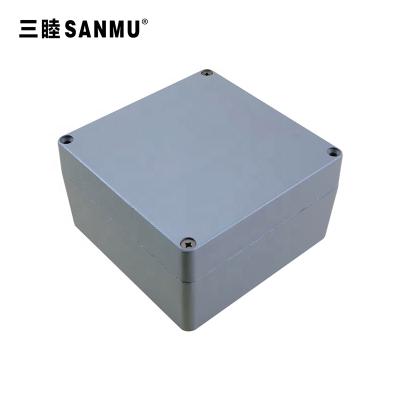 China SM-FA62 outdoor electronic material: 160*160*90MM waterproof die cast aluminum box metal junction box ip65 for sale