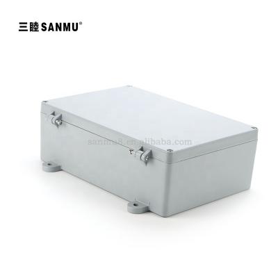 China SM-FA71-2 Outdoor Electronic Material: 340*235*115MM Die Casting Gearbox Waterproof IP65 Aluminum Alloy Housing Junction Box for sale