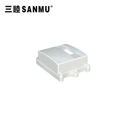 China Outdoor Plastic Electronic Equipment ABS Temperature Light Greenhouse Sensor Box And Humidity Housing 5-72:90*85*40MM for sale