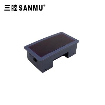 China Electronic Equipment Outdoor Plastic Enclosure For Power Supply Panel Meter Digital Enclosures 5-150:80*43*26MM for sale