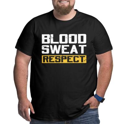 China Viable Blood Sweat Respect Project - Oversized Trend Streetwear T-shirt 6xl 5xl Loose Summer Half-Sleeved Brand Rock Logo Tee Shirt for sale