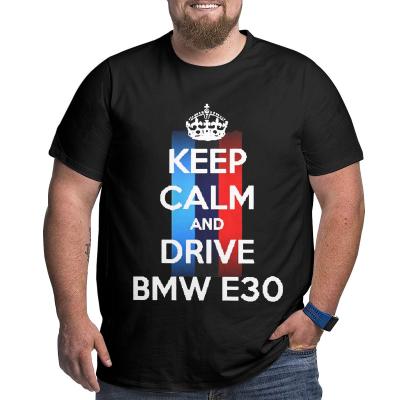 China New Viable Keep Calm and Design Men's T-Shirts High Quality O-Neck Top Seller A BMW X5 M3 M5 New T-shirt Men's O-Neck for sale