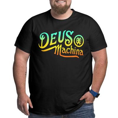 China DEUS Gioco Colorful Viable 6xl Plus Size T-Shirt For Father Gifts Clothing Mens Big Tall Summer Tall Workout Shirts for sale