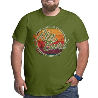 China Rip Graffiti Beach Coconut Tree Viable Buckle Plus Size T-Shirt For Father Gifts Men's Tall Clothing Summer Tall Workout Shirts for sale