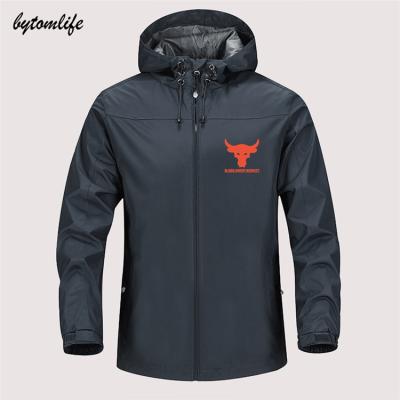 China Windproof Jackets Logo Printing Men Project Custom Made - Rock Factory QUICK DRY Hot Sales Jackets for sale