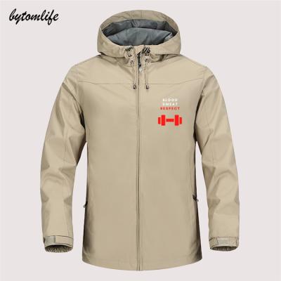 China QUICK DRY Project - Casual Turtle Neck Rock Streetwear Anorak Men Windproof Jackets for sale