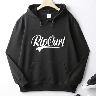 China New Fashion Anti-Wrinkle Tear Logo Loop Long Sleeves Pullover Double Layer Hoodie Unisex Solid White Color Long Slim Tracksuit for sale