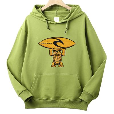 China new solid color logo buckle Anti-wrinkle pullover unisex huge long sleeve casual rip shield tops sleeve long Hoodies with hood for sale