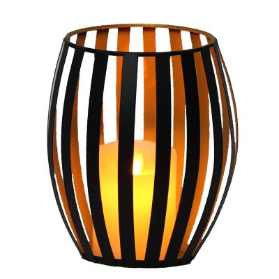 China Weddings China Factory Outlet Candle Holder Geometric Iron Wire Candle Holder European Style Candle Plate for sale