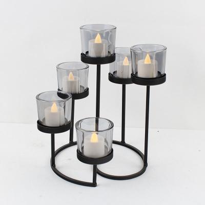 China Weddings candle container china wedding decoration metal candle jar factory outlet candle holder for sale