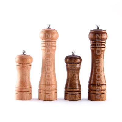 China Wooden Grinder Mill, Viable Natural Rubber Herb Grinder Herb Mill Spicy Salt and Pepper Spicy Grinder Spicy Mill for sale