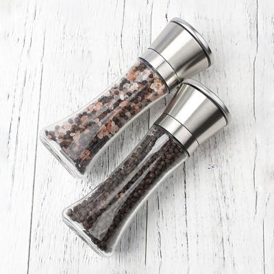 China Viable Premium Spice Herb Pepper Grinder Mill Set, Herb Grinder Herb Mill Spicy Stainless Steel Salt Spicy Grinder for sale