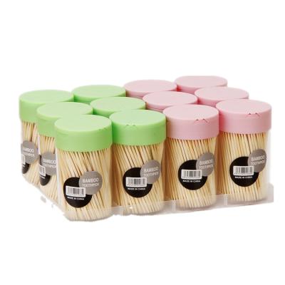 China Cheap 1.6-2.2mm Disposable Toothpicks Price Customize Party Disposable Toothpick Packaging Disposable Bamboo for sale