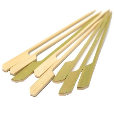 China Multi Function Barbecue Tools TEPPO BAMBOO GUN SHAPED SKEWER 12cm 200pcs for sale