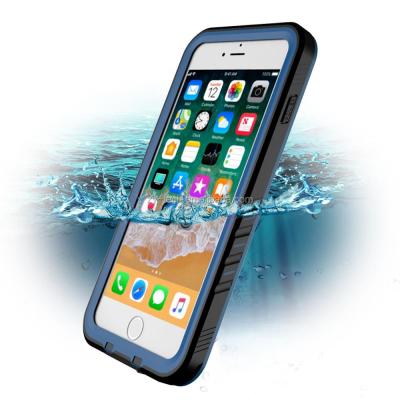 China Sandproof Snowproof Waterproof Dustproof Case For iPhone 8 Plus 7 Plus , Heavy Duty Full Body Protection Case With Built-in Screen Protector For iPhone 7 Plus for sale