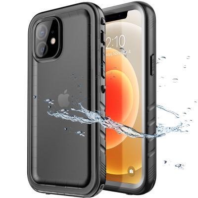 China Waterproof Case Fully Sealed Waterproof Case for iPhone 12 2020, Full-Body Rugged Case with Built-in Screen Protector for iPhone 12 Pro for sale