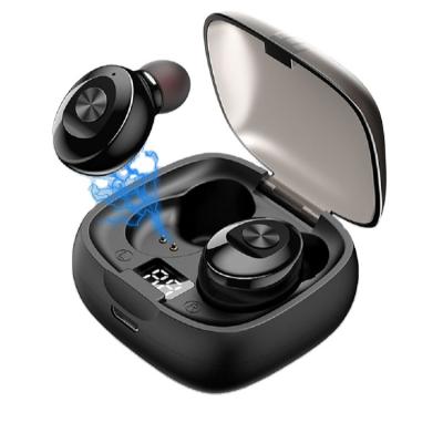 China In-Ear Waterproof Stereo Radio Waterproof Stereo Sound Headset Gaming Earphone TWS 5.0 Touch Control Headset with Led Display for sale