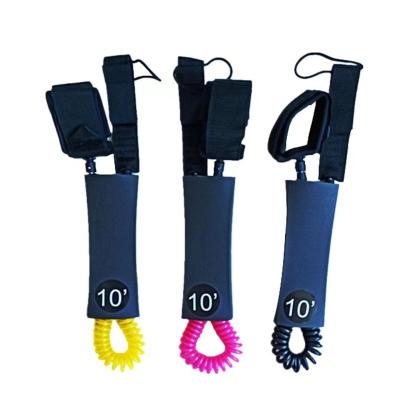 China Hot Selling Unisex Ten Foot Surfboard Bungee and Safety Rope for sale